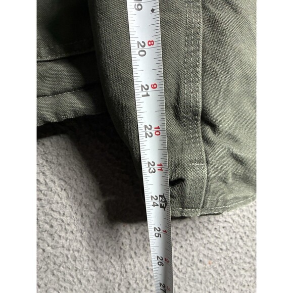 Vintage Carhartt Arctic Detroit Jacket Mens Medium J22 MOS Green Quilted Canvas - Picture 9 of 14